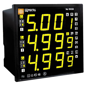 ЩМК96-3000В/100В-50А/5А-REС-RS-4П-К-04 Многофункциональный измерительный прибор 